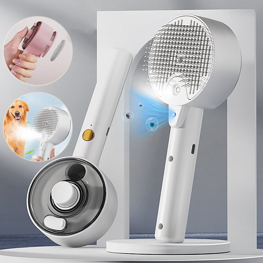 Pet Spraying Cleaning Brush
