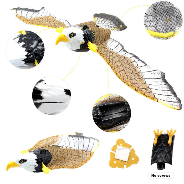 Simulated Flying Eagle toy for Cats & Dogs