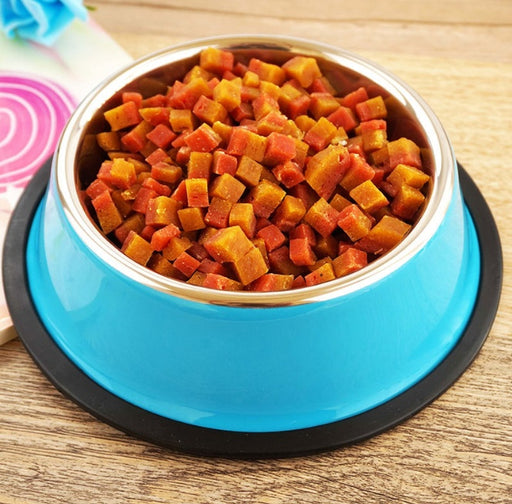 Purrfect Dual-Purpose Stainless Steel Pet Bowl