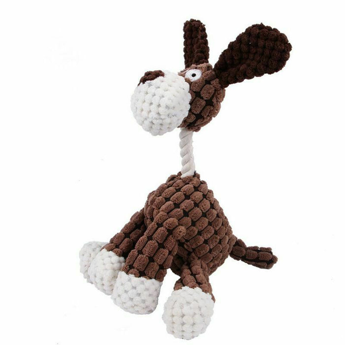 Squeaky Plush Chew Toy