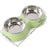 Purrfect Double Pet Bowls – Stainless Steel Food & Water Feeder