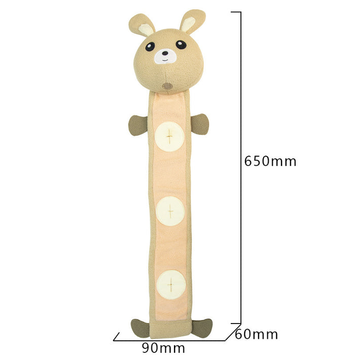 Bunny Roll Squeak & Treat Toy