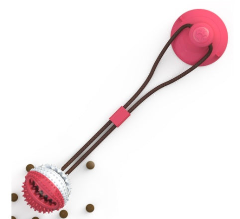 Purrfect Suction Cup Tug Dog Toy – Interactive, Dental Care &amp; Fun