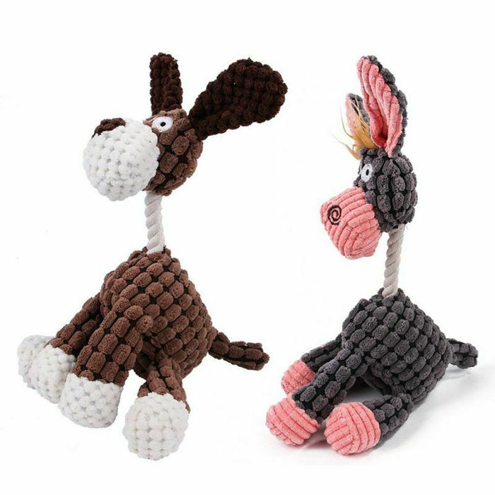 Squeaky Plush Chew Toy