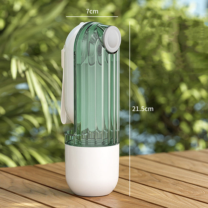 2 In 1 Pet Water Cup - Portable Dog Drinking & Feeding Solution