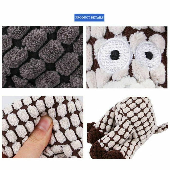 Squeaky Plush Chew Toy
