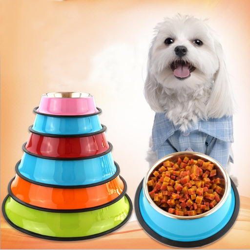 Purrfect Dual-Purpose Stainless Steel Pet Bowl