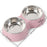 Purrfect Double Pet Bowls – Stainless Steel Food & Water Feeder