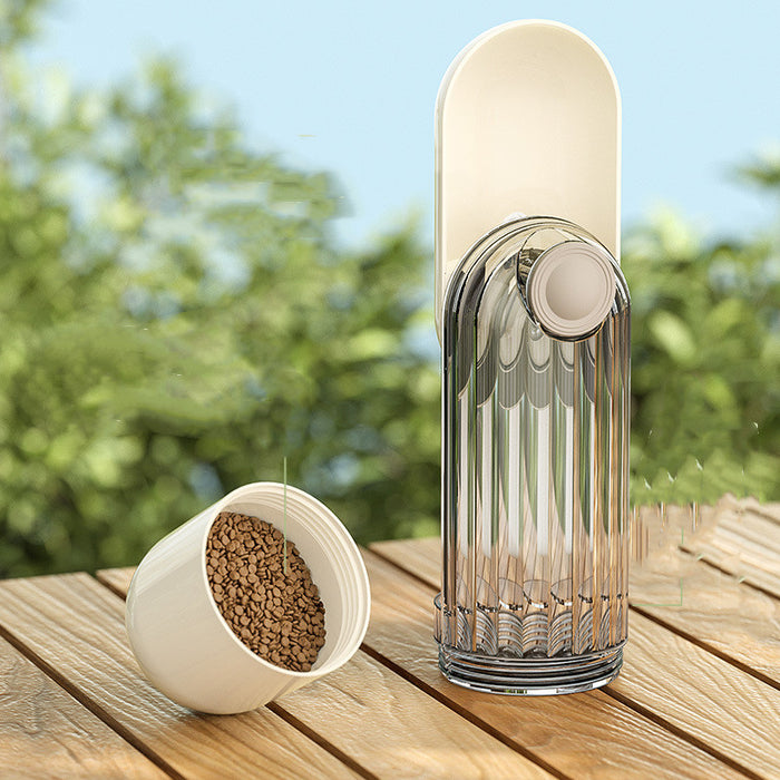2 In 1 Pet Water Cup - Portable Dog Drinking & Feeding Solution