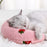 Little Pillow For Cats Fashion Neck Protector Deep Sleep Puppy U-Shaped Pillow Pets Pillow Kitten Headrest Dog Sleeping Pillow Pet Products