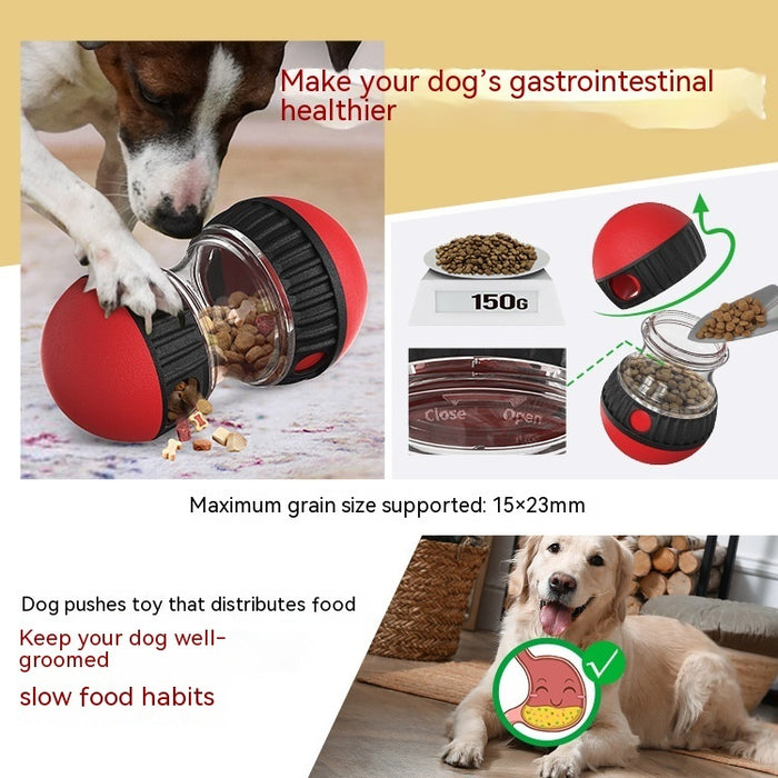 Food Dispensing Dog Toy - Tumbler Leaky Food Ball Puzzle Toy