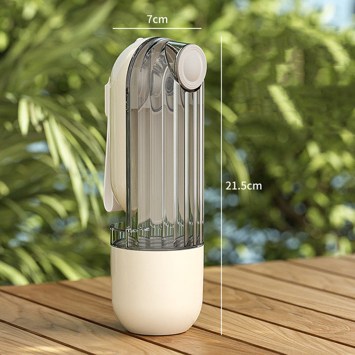 2 In 1 Pet Water Cup - Portable Dog Drinking & Feeding Solution